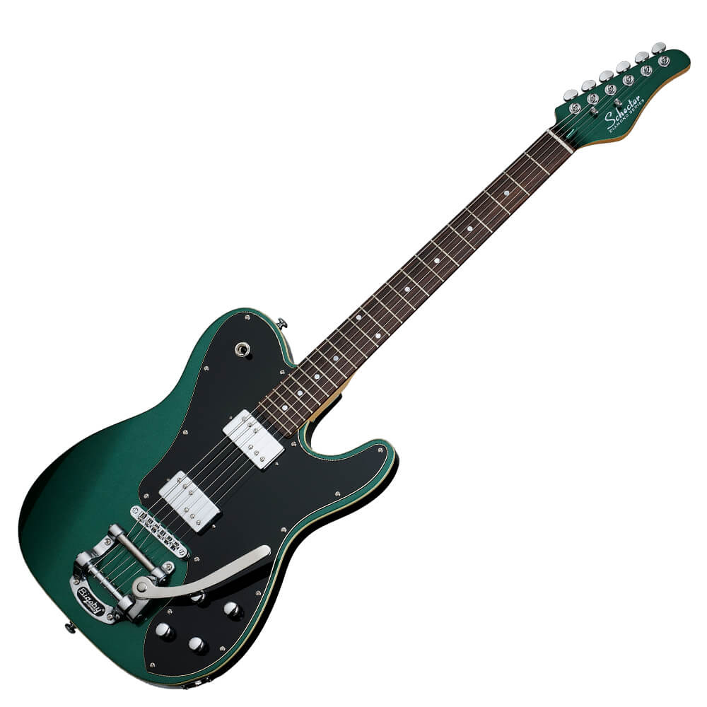 SCHECTER Stratocasterタイプ　グリーン Schecter PT Fastback II B - Dark Emerald Green