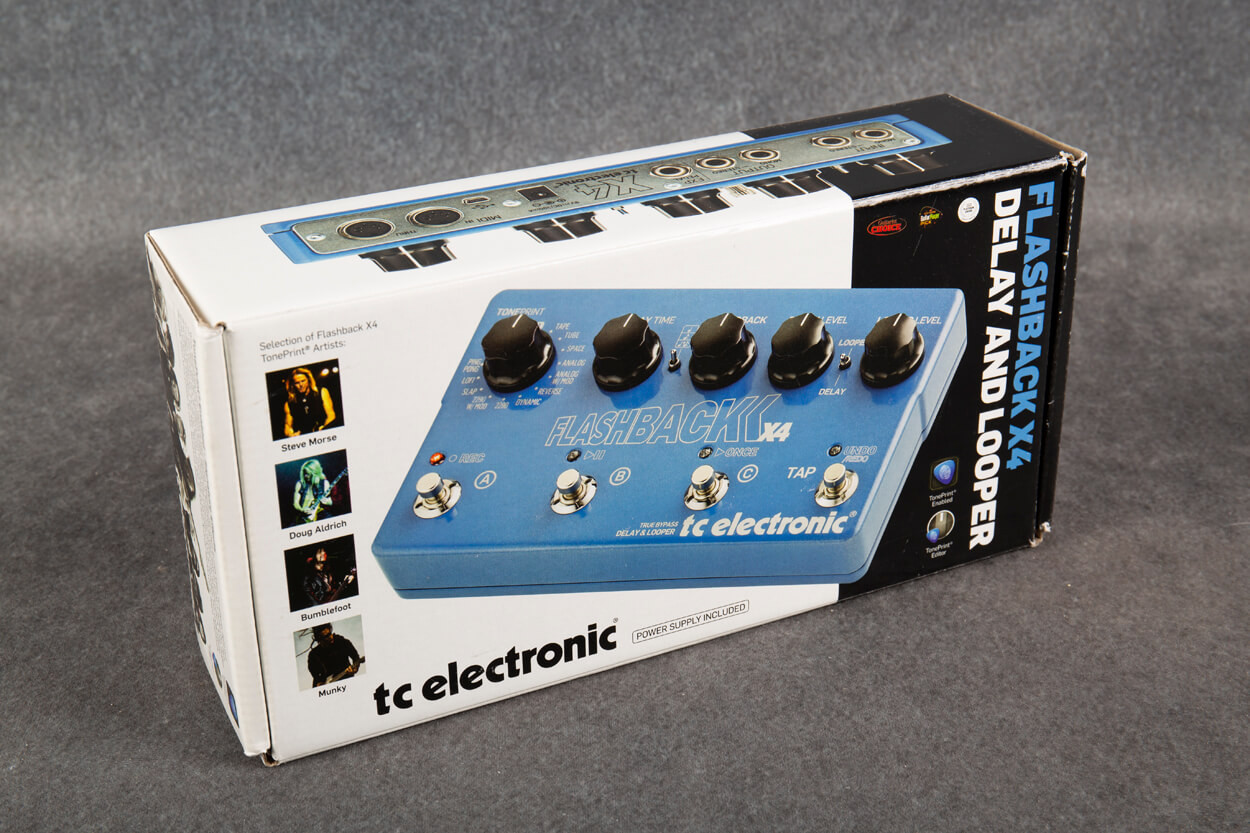 TC Electronic Flashback x4 Delay and Looper Pedal 2nd Hand Rich Tone Music
