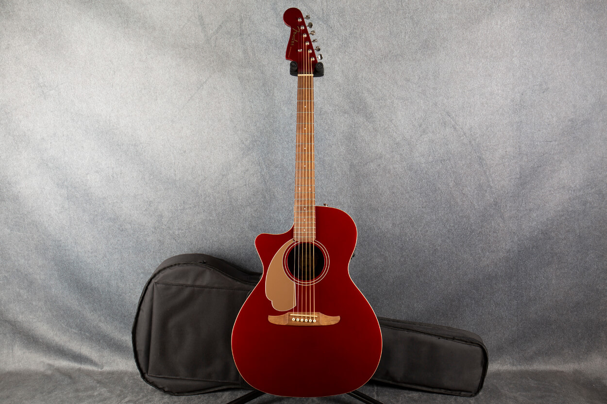 Fender Newporter Player Left Handed Candy Apple Red 2nd Hand