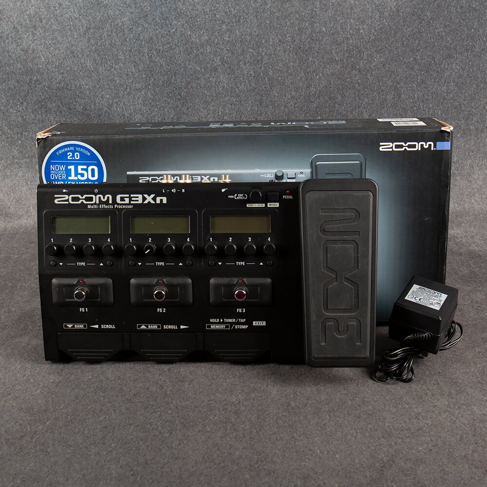 Zoom G3Xn Multi Effects Processor 2nd Hand | Rich Tone Music