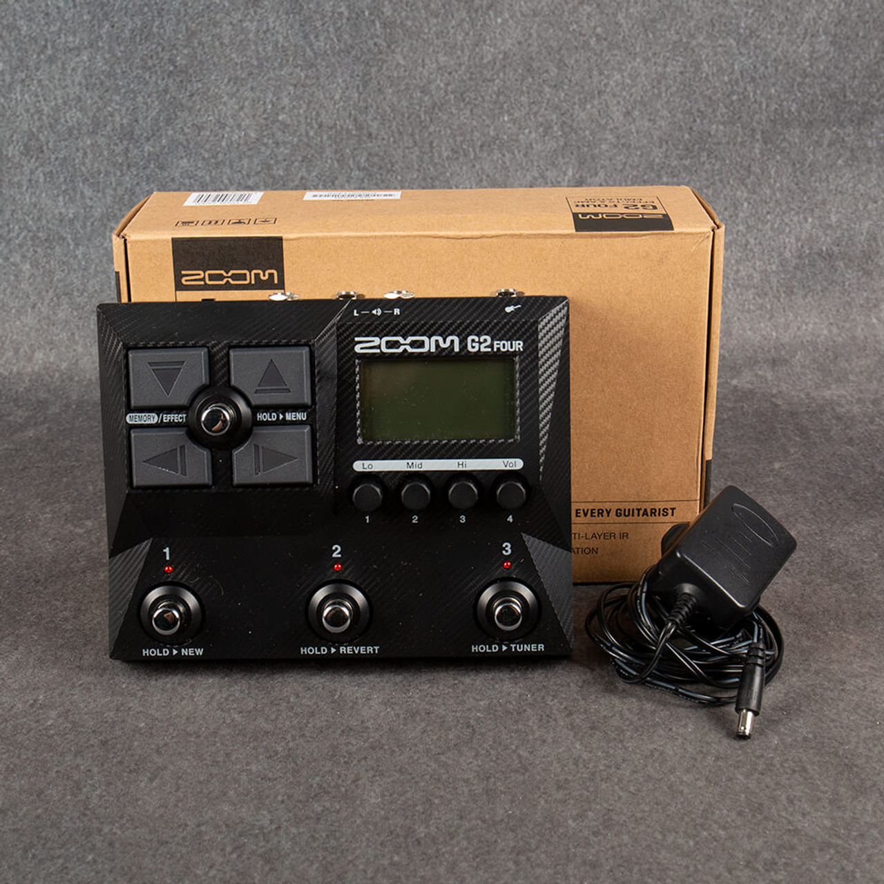 Zoom G2 Four Multi-Effects Processor Pedal - Box & PSU - 2nd Hand