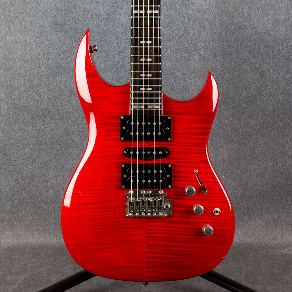 Hagstrom Ultralux XL-5 Wild Cherry Transparent 2nd Hand | Rich