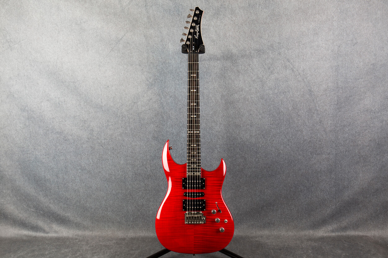 Hagstrom Ultralux XL-5 Wild Cherry Transparent 2nd Hand | Rich