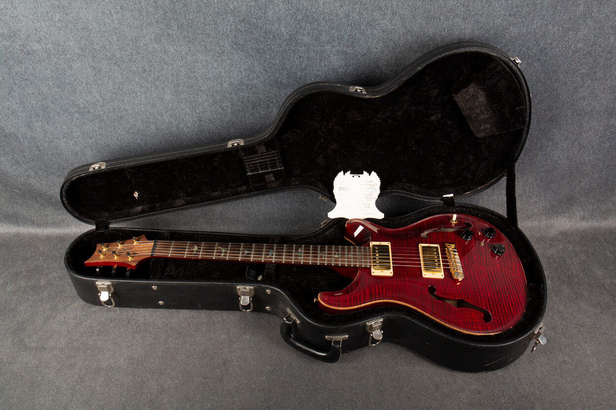 【ハードケース付き】PRS SE Hollowbody II PRS Hollowbody II Piezo Artist Package Black Cherry 2nd Hand