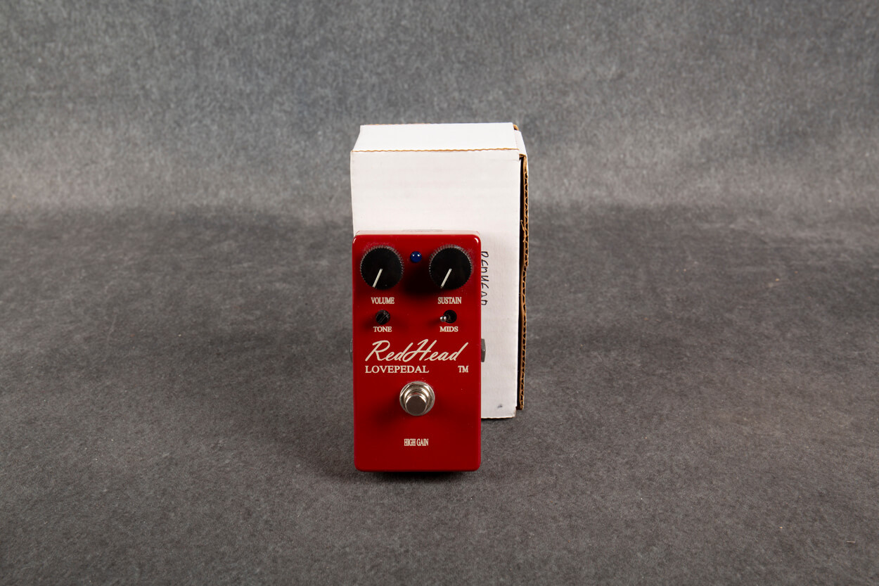 Lovepedal RedHead Drive V1 2nd Hand | Rich Tone Music Lovepedal RedHead Drive V1 2nd Hand | Rich Tone Music
