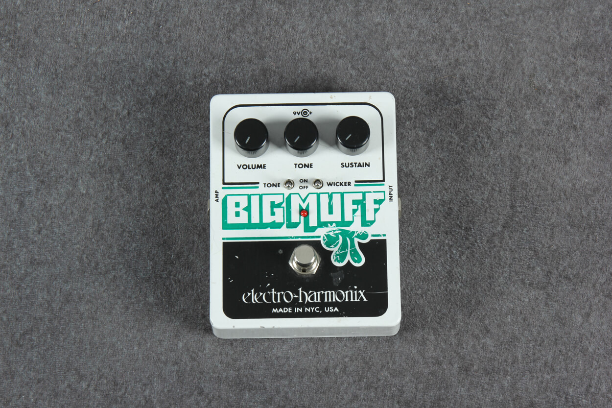 Adaptateur Secteur 9V MyVolts Pour Pédale Electro-Harmonix Big Muff W/Tone Wicker - Polarité Négative Au Centre, Prise Française - Protection Surtension Et Court-circuit