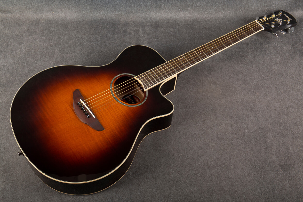 Yamaha APX600FM Acoustic-Electric Guitar Tobacco Brown Sunburst 2nd Hand