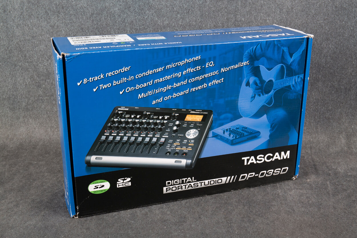 Tascam DP-03SD 8-Track Digital Portastudio 2nd Hand | Rich Tone Music