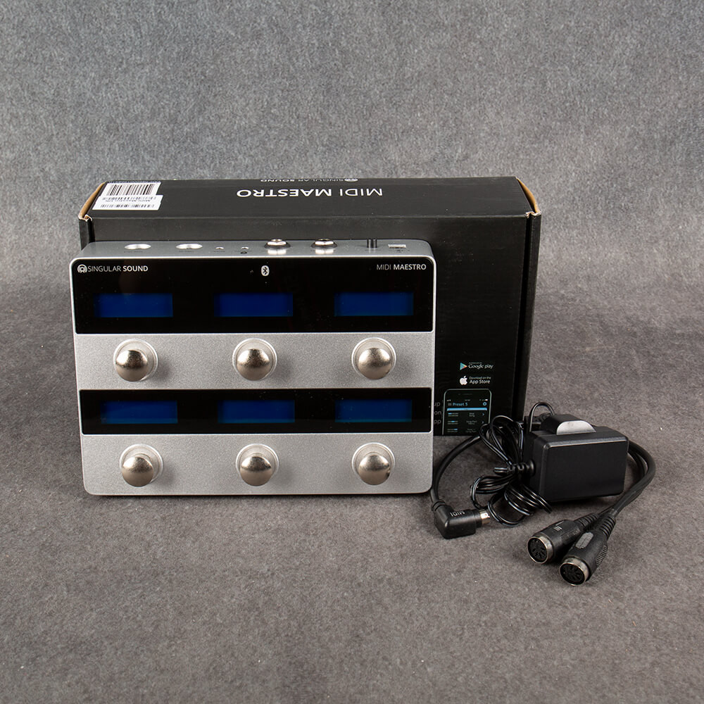 ギター MIDI Maestro Gold Edition MIDI Maestro Gold Edition: the Easy, Customizable MIDI Foot Controller