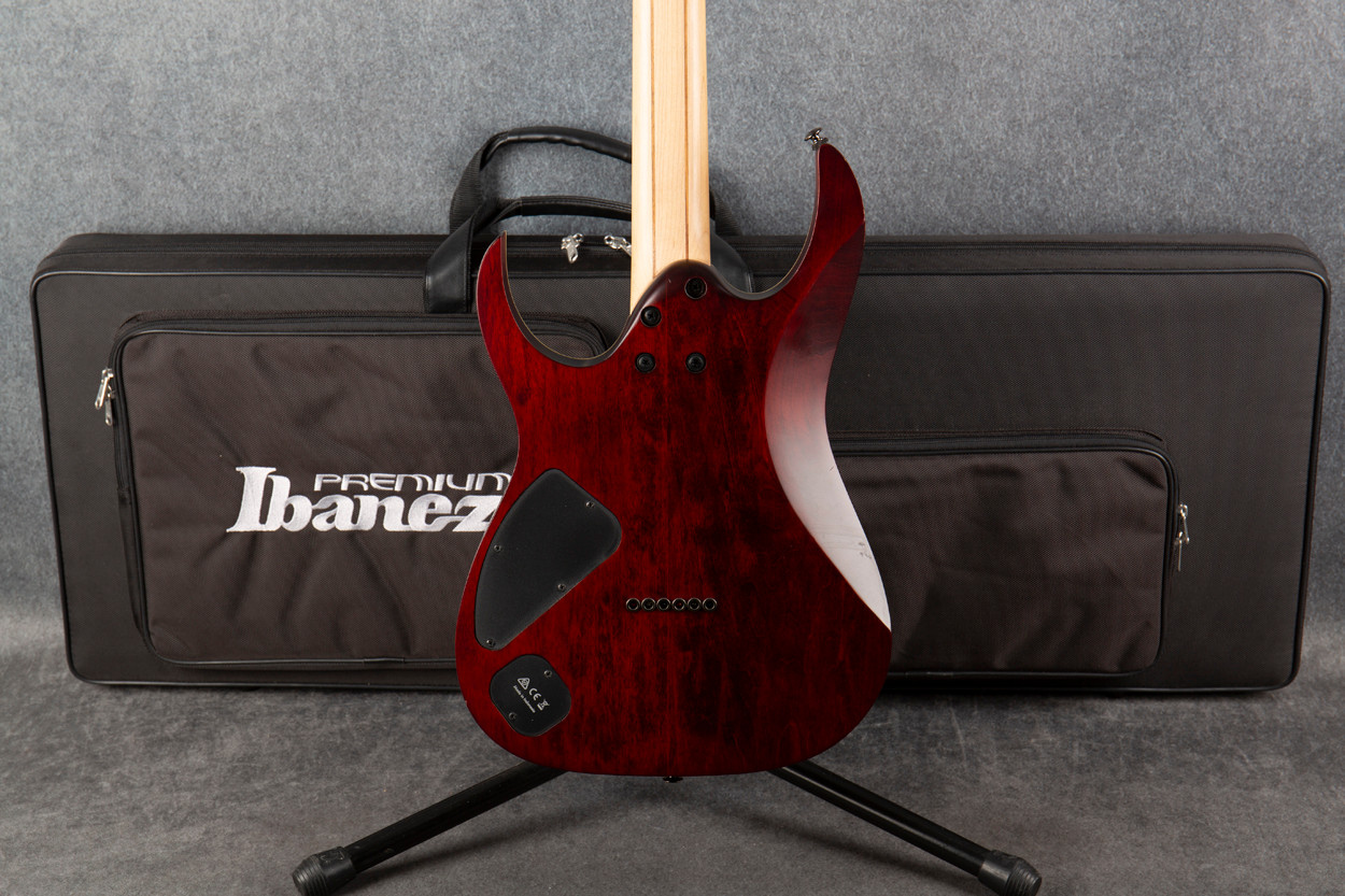 Ibanez Premium RG721RW-CNF Charcoal Brown Flat 2nd Hand | Rich