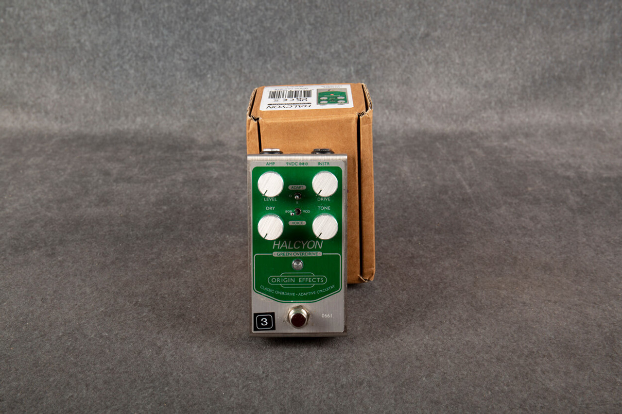 ギター Origin Effects Halcyon Green Overdrive Halcyon Green Overdrive – Origin Effects
