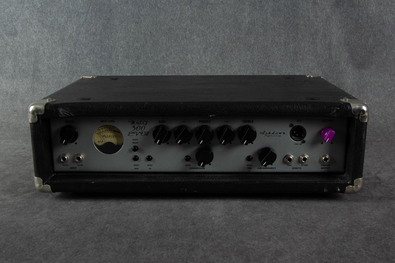Ashdown MAG 300 Evo II Bass Amp Head 2nd Hand | Rich Tone Music