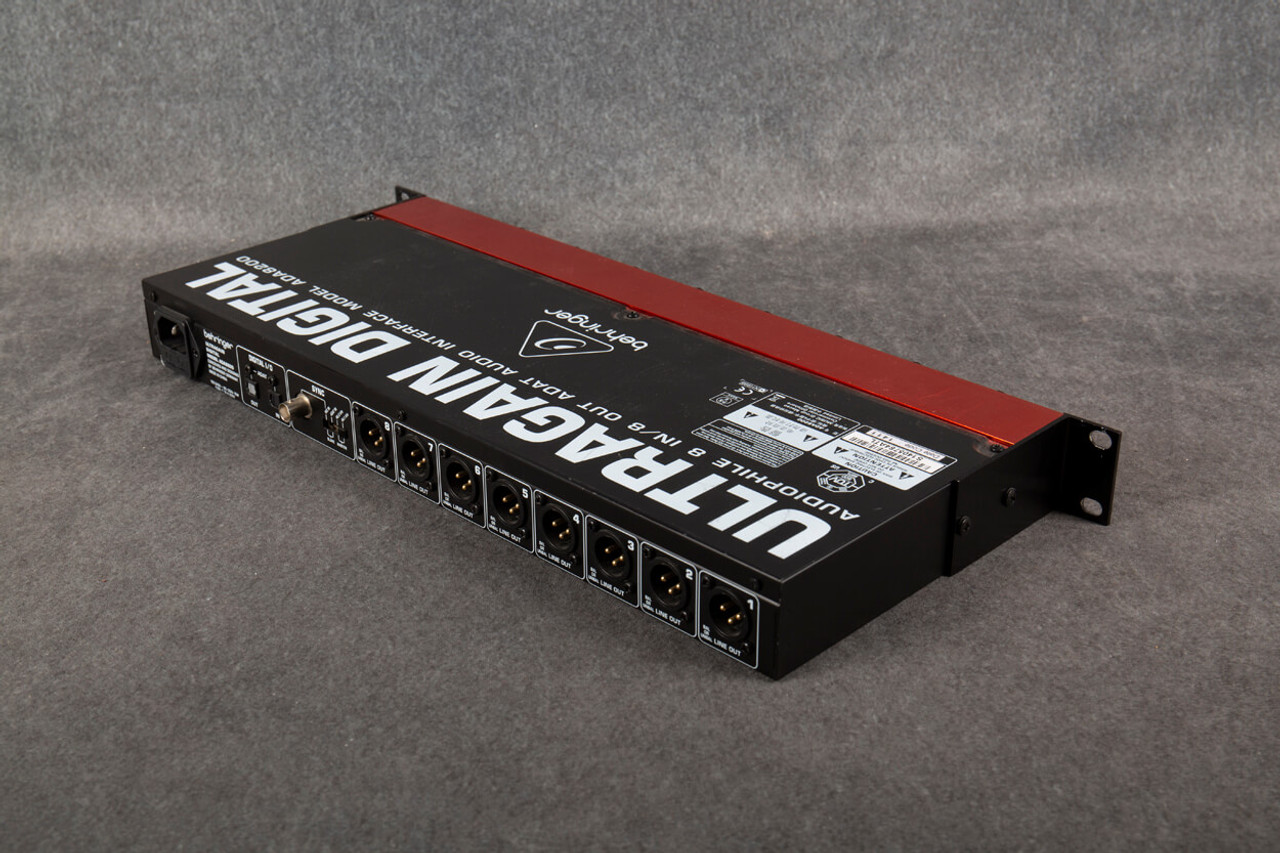 Behringer ADA8200 Ultragain Digital ADAT Audio Interface 2nd Hand