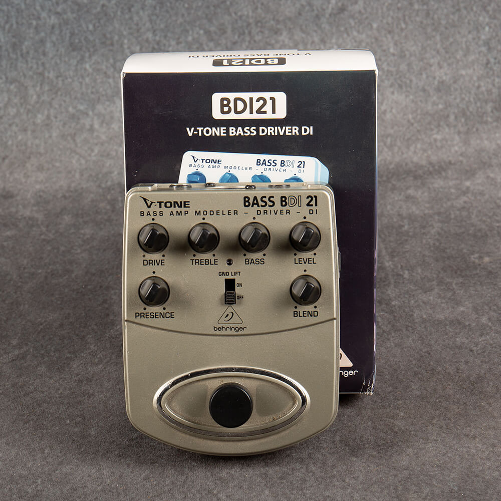 Behringer BDI 21 V-Tone Bass Preamp 2nd Hand | Rich Tone Music