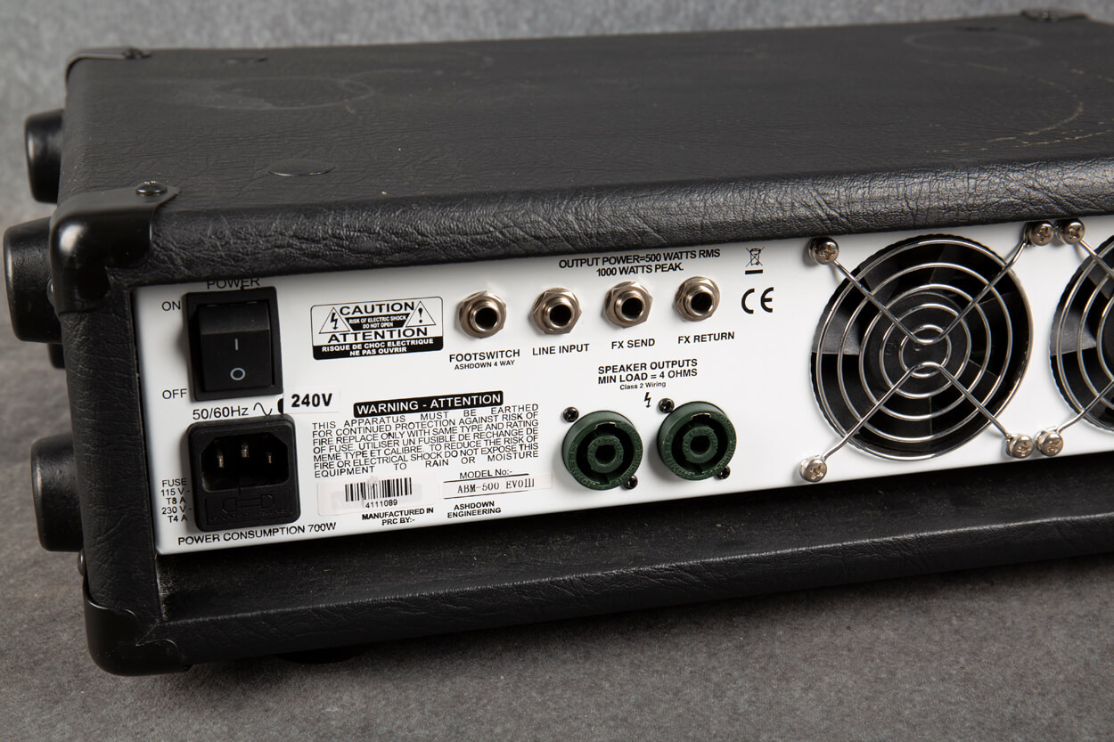 Ashdown ABM 500 Evo III Head White 2nd Hand | Rich Tone Music
