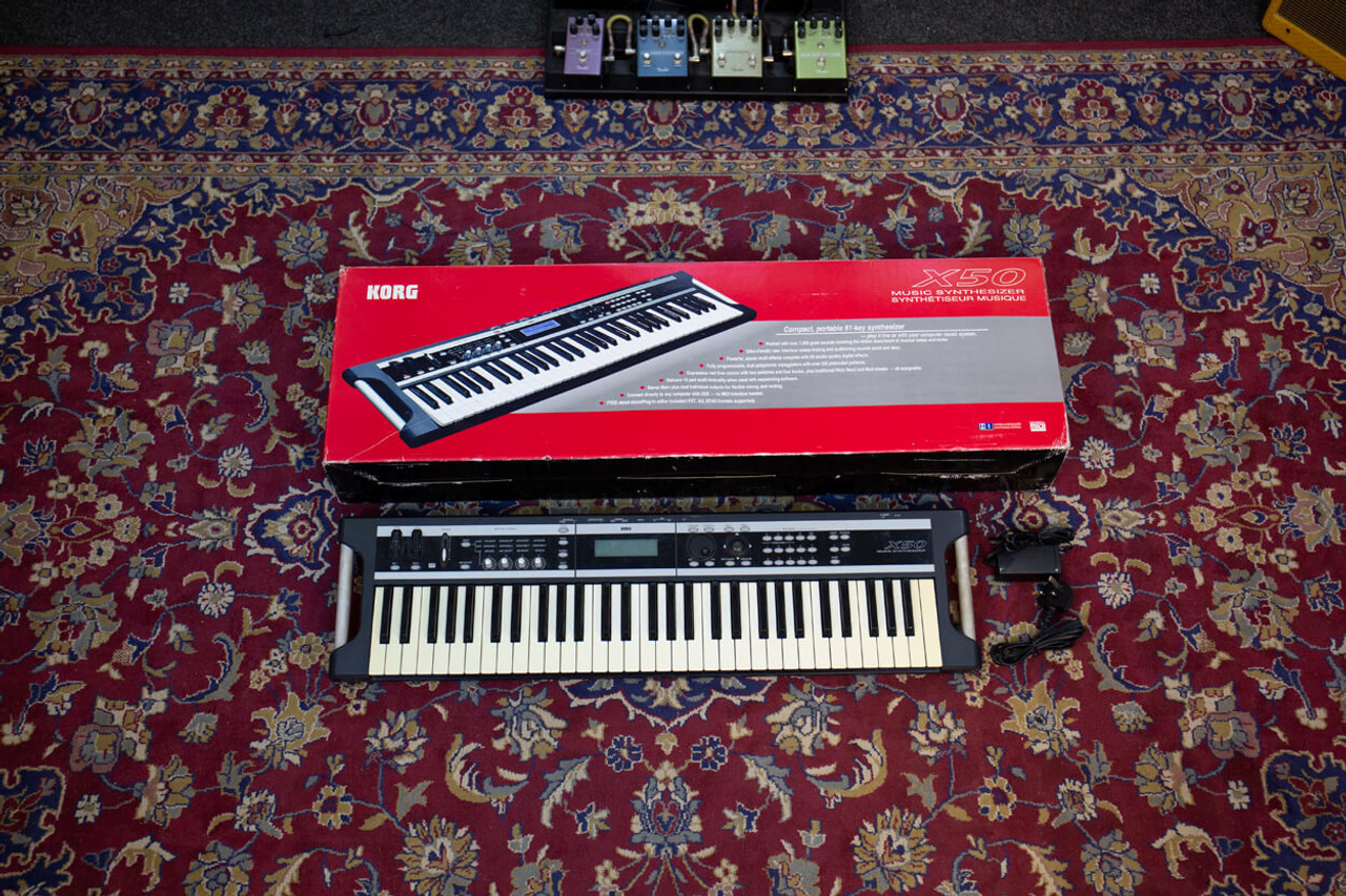 Korg X50 Keyboard - Box & PSU - 2nd Hand