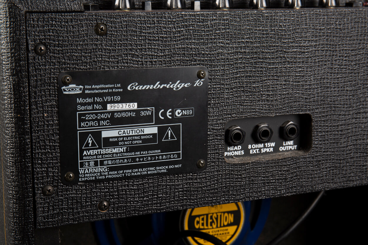 最終価格】真空管ギターアンプ VOX Cambridge 15 V9159 【公式通販】 最終価格】真空管ギターアンプ VOX Cambridge 15 V9159 【公式通販】