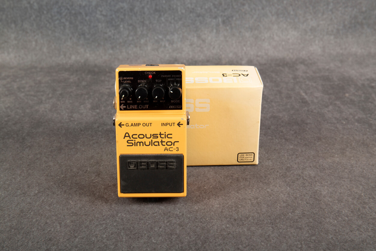 Boss AC-3 Acoustic Simulator Pedal 2nd Hand | Rich Tone Music