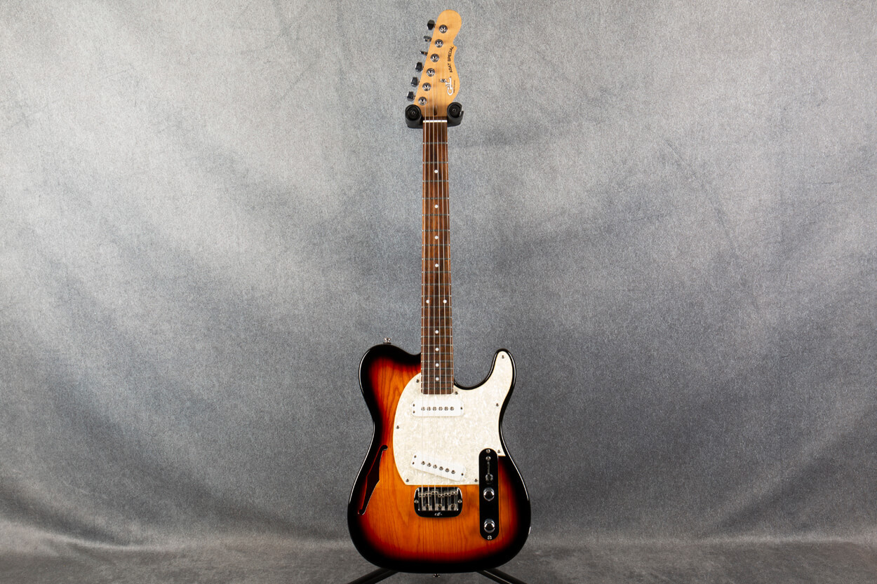 G&L Tribute ASAT Special Semi-Hollow 3-Tone Sunburst 2nd Hand