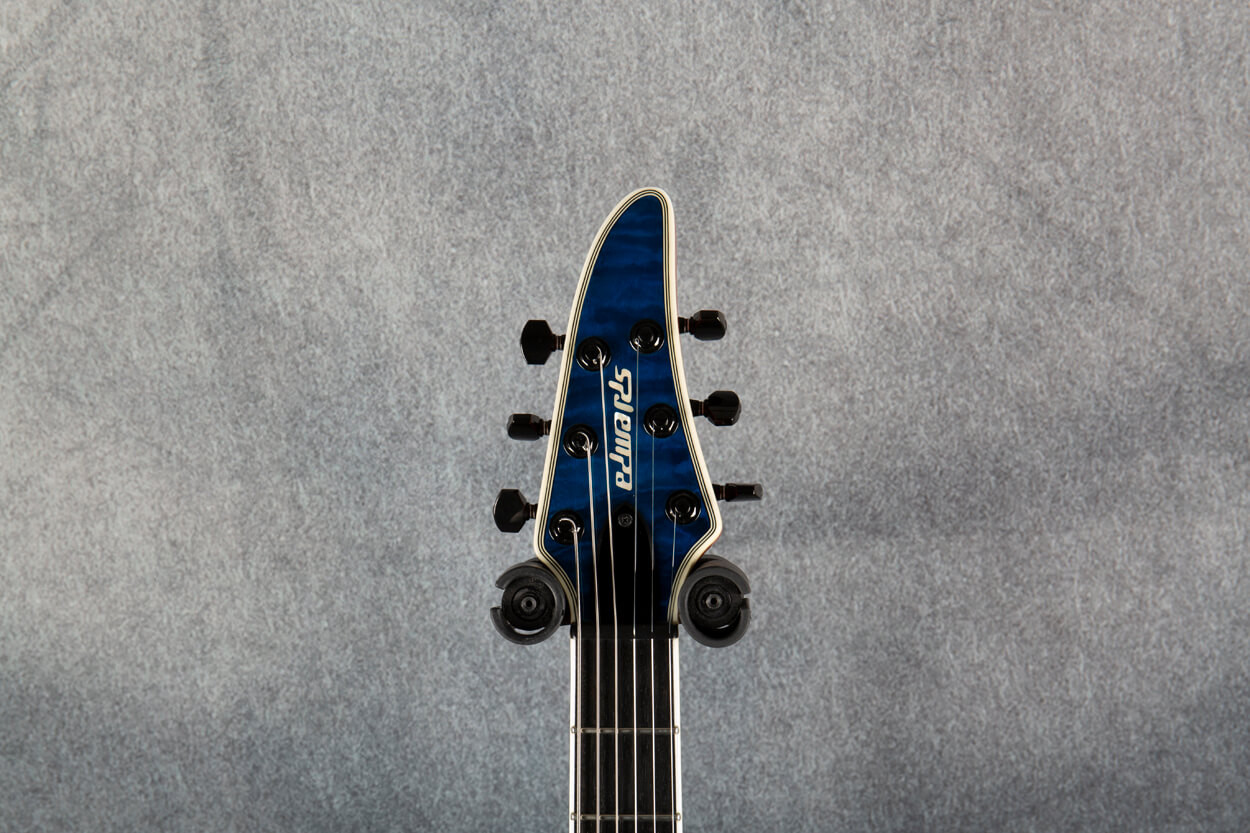 ESP Edwards E-HR-145-NT/QM Black Aqua 2nd Hand | Rich Tone Music