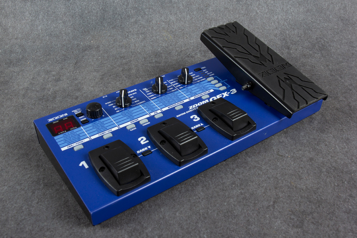 Zoom GFX-3 Guitar Effects Processor 2nd Hand | Rich Tone Music