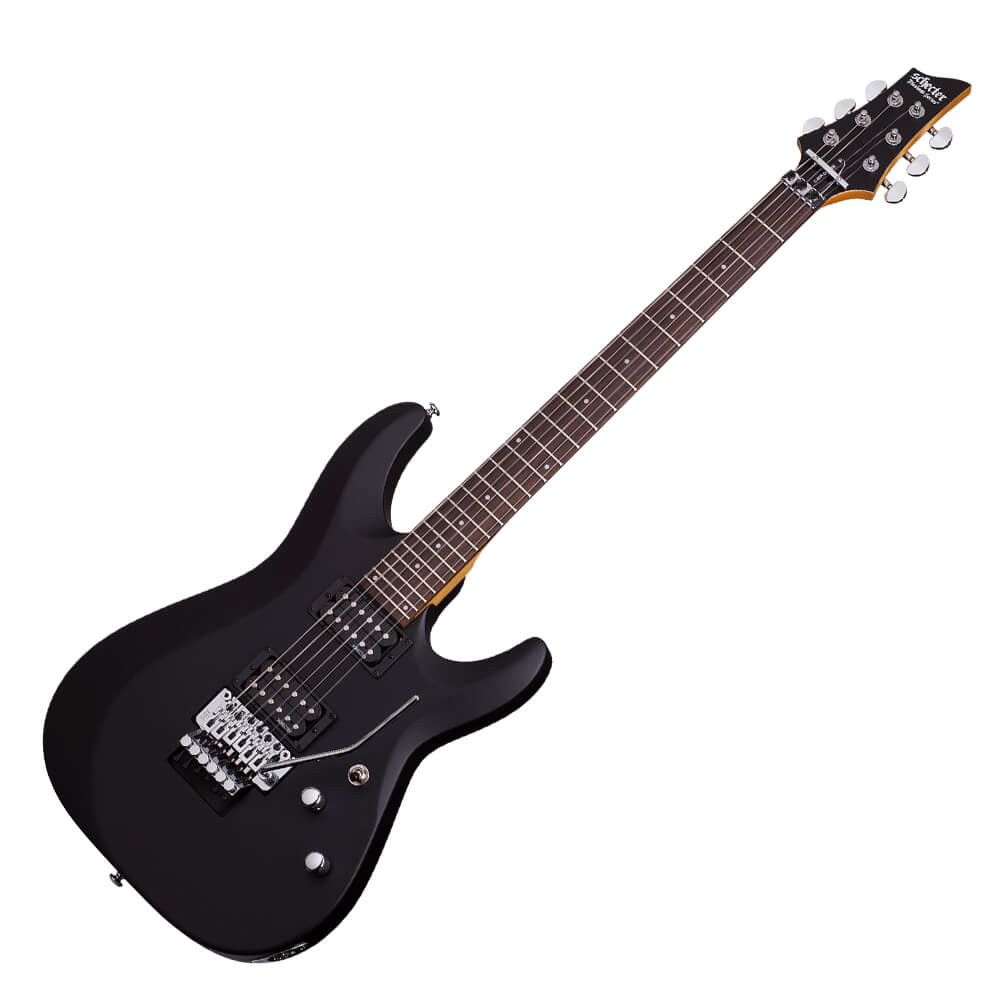 Schecter C-6 FR Deluxe - Satin Black