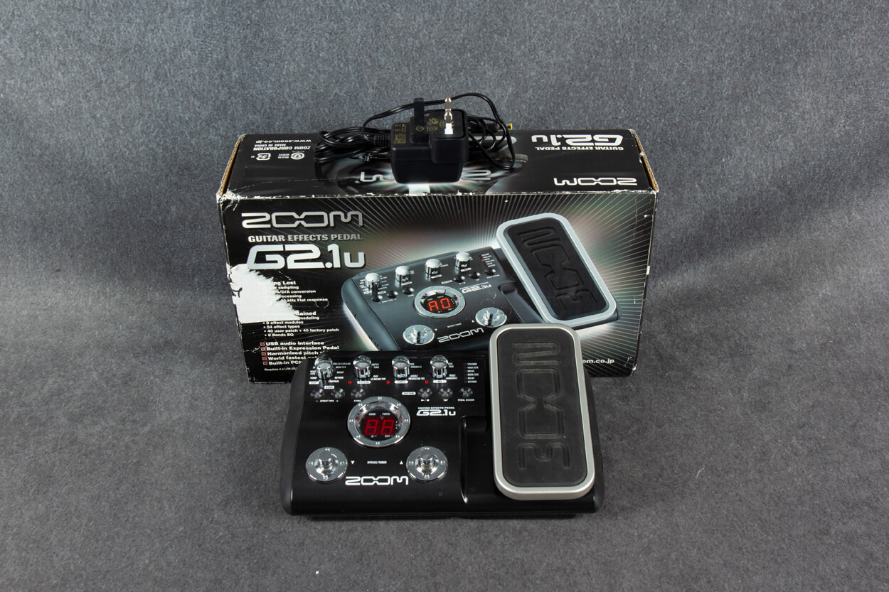 Zoom G2.1u Guitar Effects Pedal 2nd Hand | Rich Tone Music