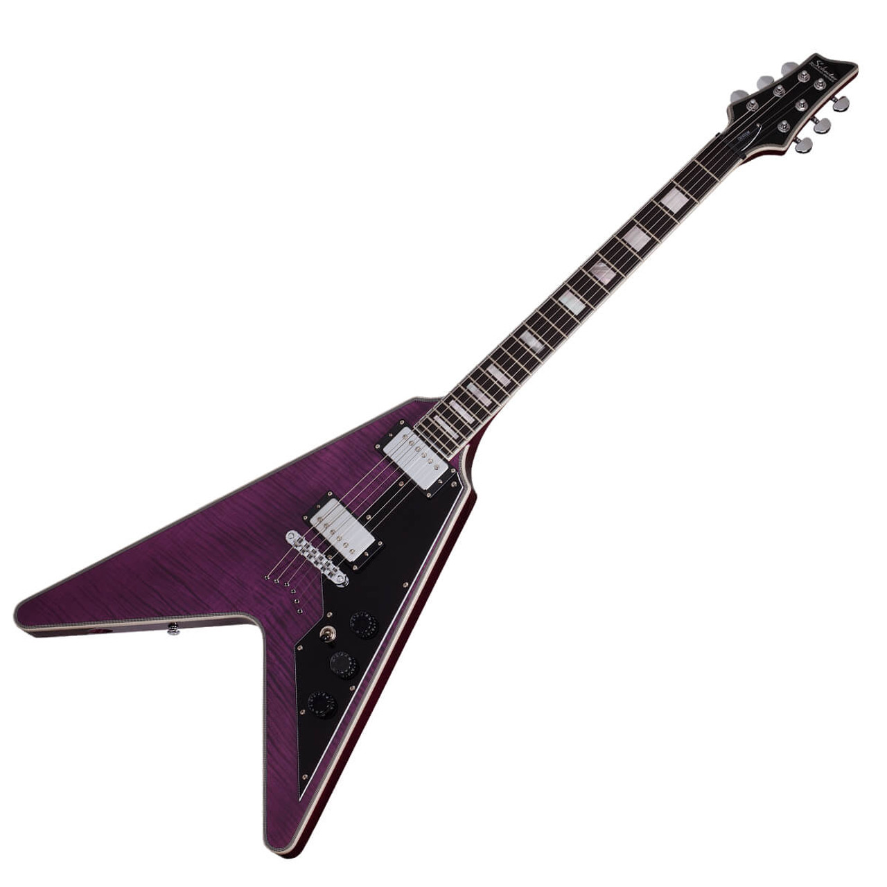 Schecter V-1 Custom - Trans Purple