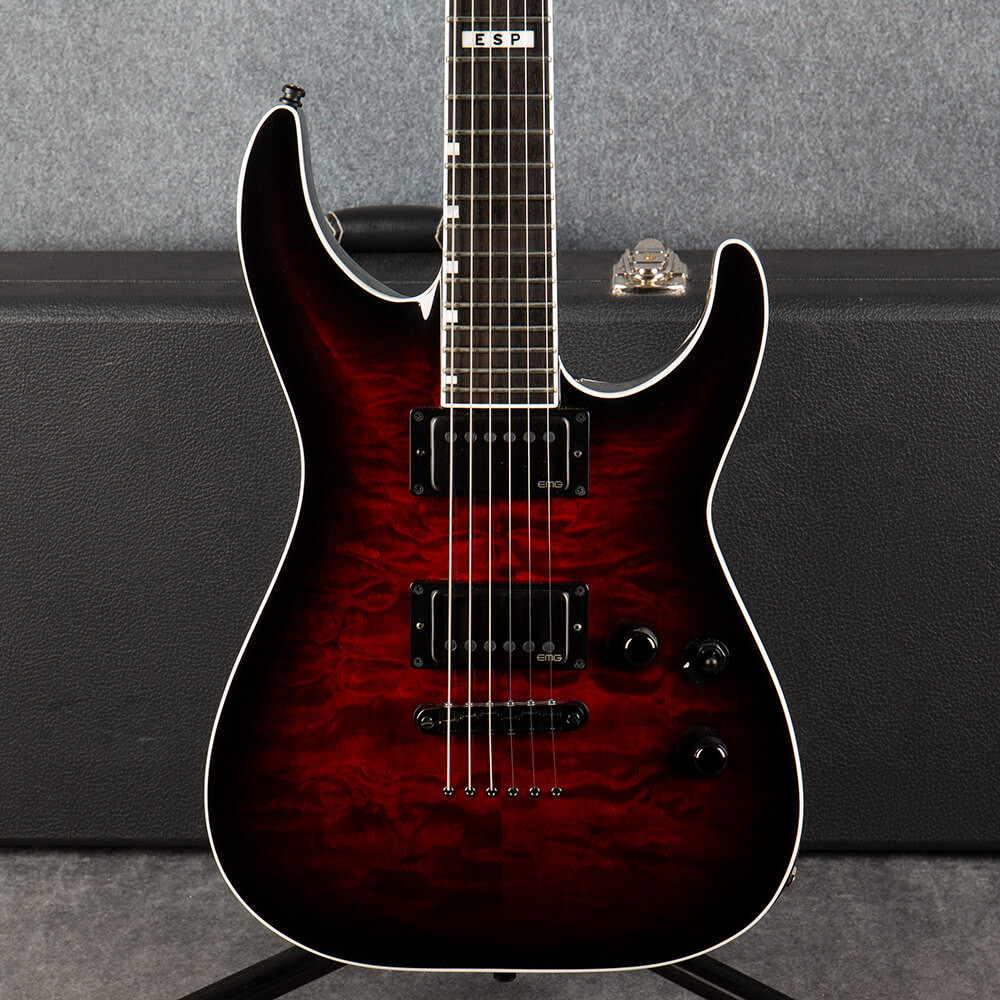 ESP E-II Horizon NT-II See Thru Black Cherry Sunburst 2nd Hand