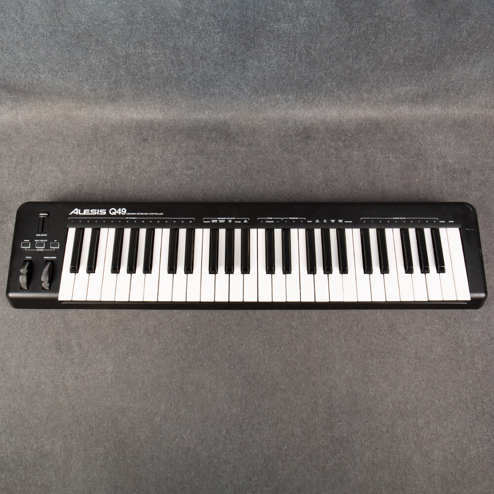 Alesis Q49 USB Midi Keyboard Controller 2nd Hand | Rich Tone Music