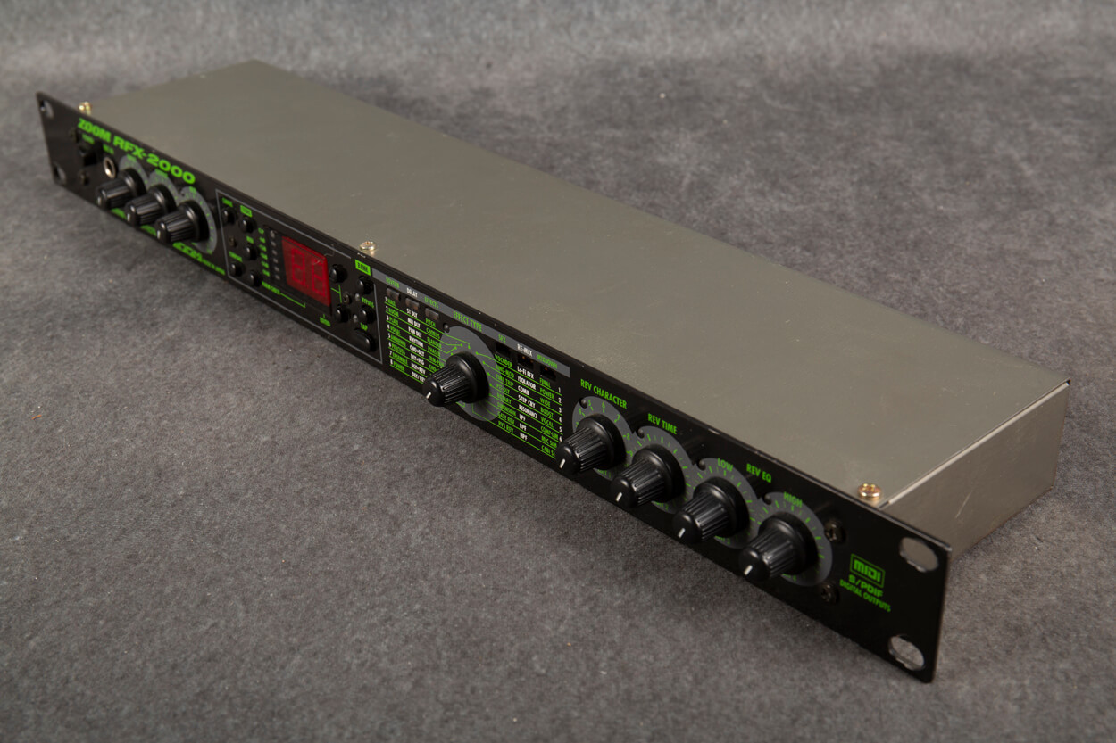 Zoom RFX-2000 Reverb & | Digital Effects Multi ZOOM Processor