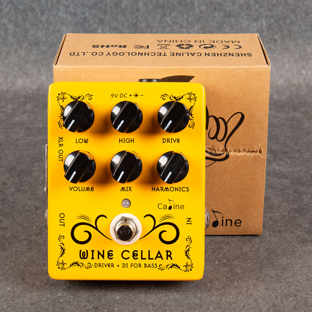 Pedale Effetto Basso Caline CP-60 Wine Cellar - Bass Drive & DI - Foto 6