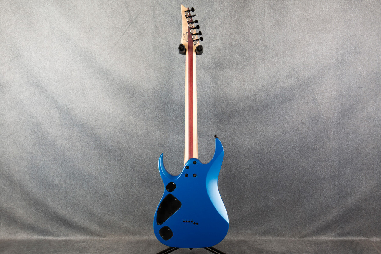 ギター banez RGDIR6M-LBM Ibanez RGDIR6M-LBM Drop G Tuning Laser Blue Matte 2nd Hand