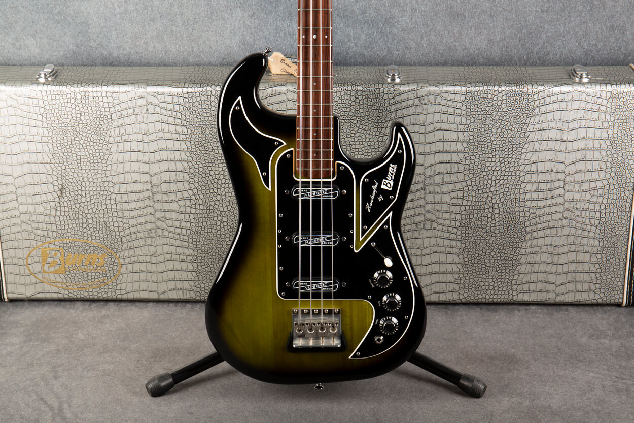 Burns Shadows Bass 1964 Reissue Greenburst 2nd Hand | Rich Tone Music