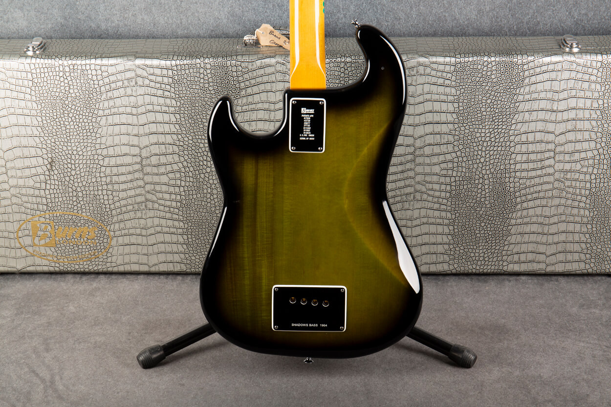 Burns Shadows Bass 1964 Reissue Greenburst 2nd Hand | Rich Tone Music