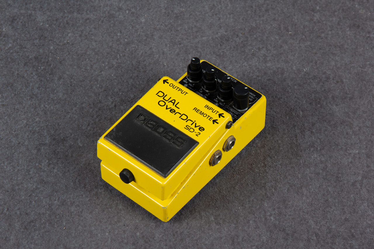 ギター BOSS DUAL OverDrive SD-2 Double your Dirt - A Deep Look at the Boss SD-2 Dual