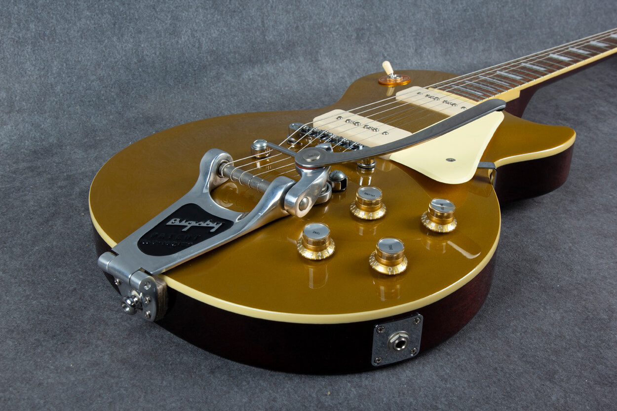 ギター Epiphone les paul 56' gold top Epiphone Les Paul 56 Goldtop Bigsby 2nd Hand | Rich Tone Music