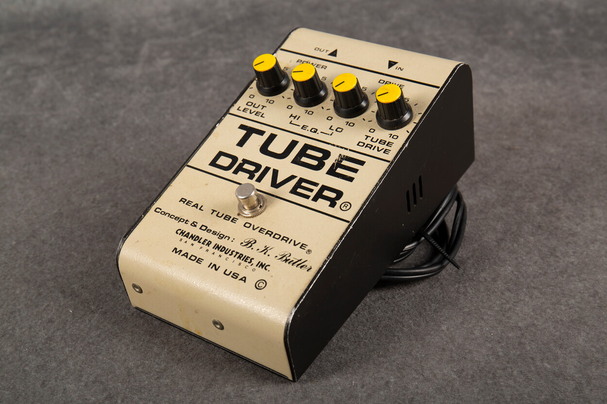 ギター Chandler Tube D BK Butler 4 Knob Chandler Tube Driver BK Butler 4 Knob 2nd Hand | Rich Tone Music