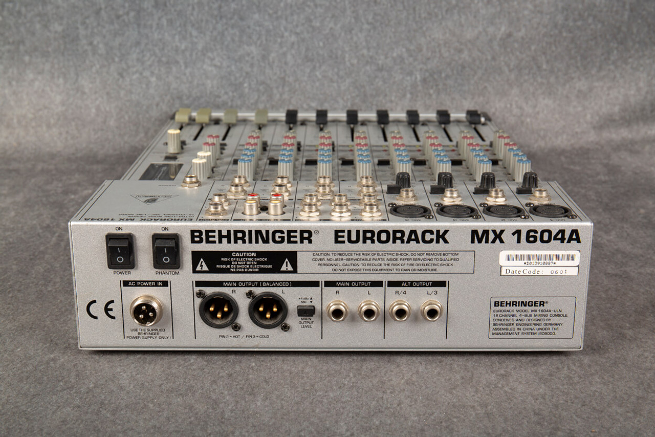 BEHRINGER Eurorack MX1604A ミキサー Behringer Eurorack Mx1604a Unpowered Mixer | Musician's Friend