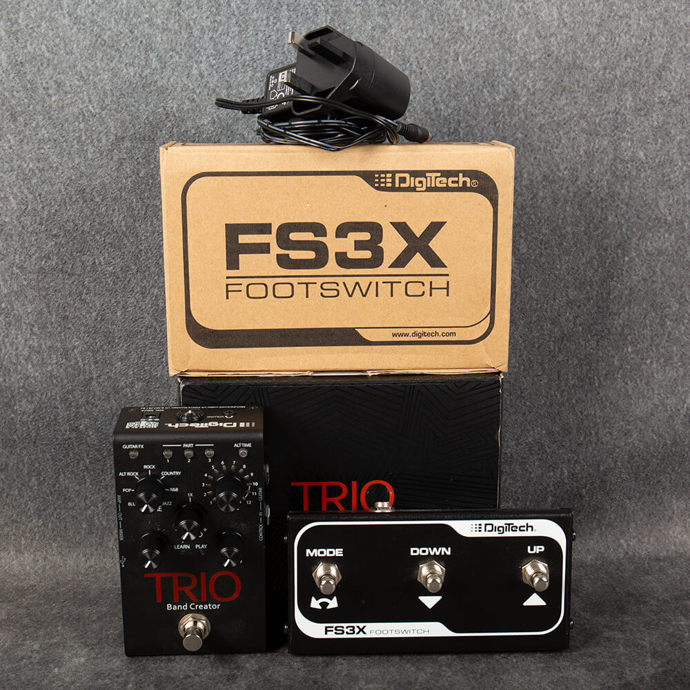 TRIO+ / DigiTech」＋「FS3X / DigiTech」 Digitech FS3X & TRIO+