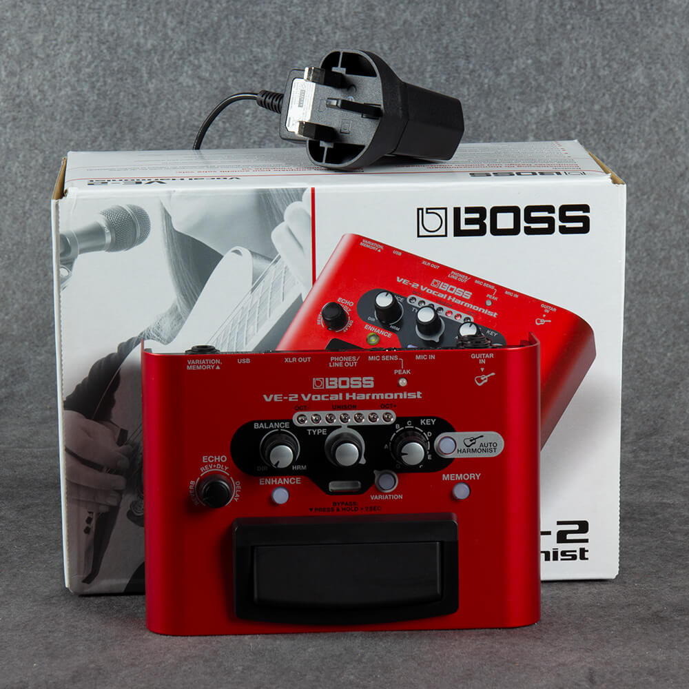 Boss VE-2 Vocal Harmonist 2nd Hand | Rich Tone Music