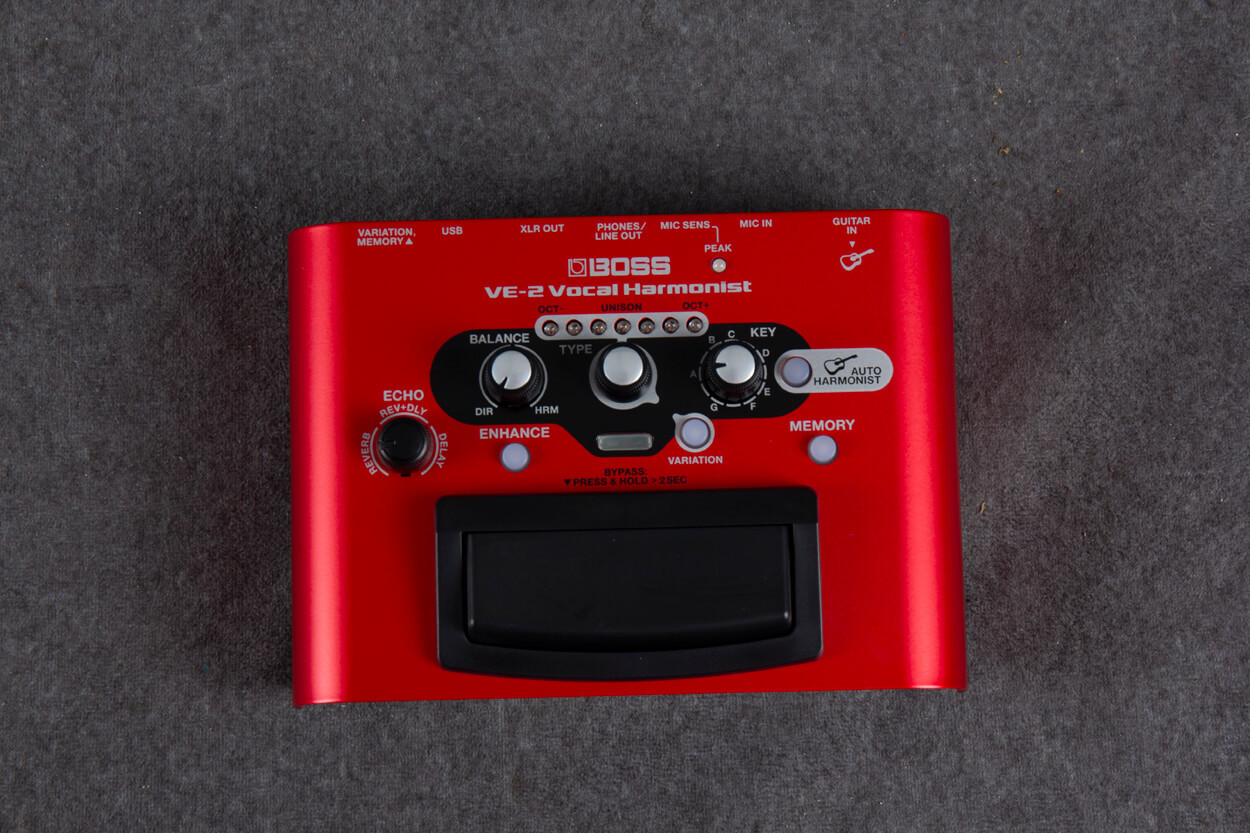 Boss VE-2 Vocal Harmonist 2nd Hand | Rich Tone Music