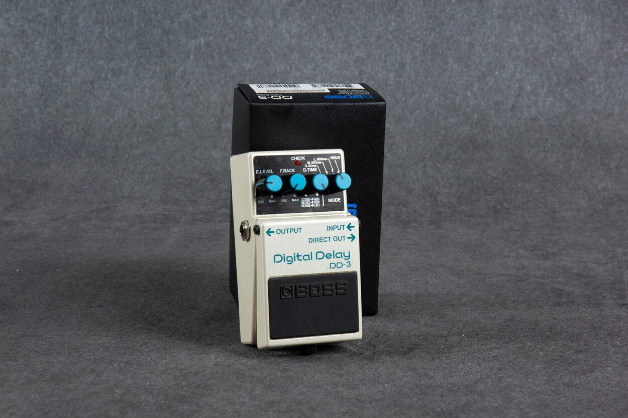 Boss DD-3 Delay Guitar Pedal Blue Label - Made in Taiwan (1994) [USED