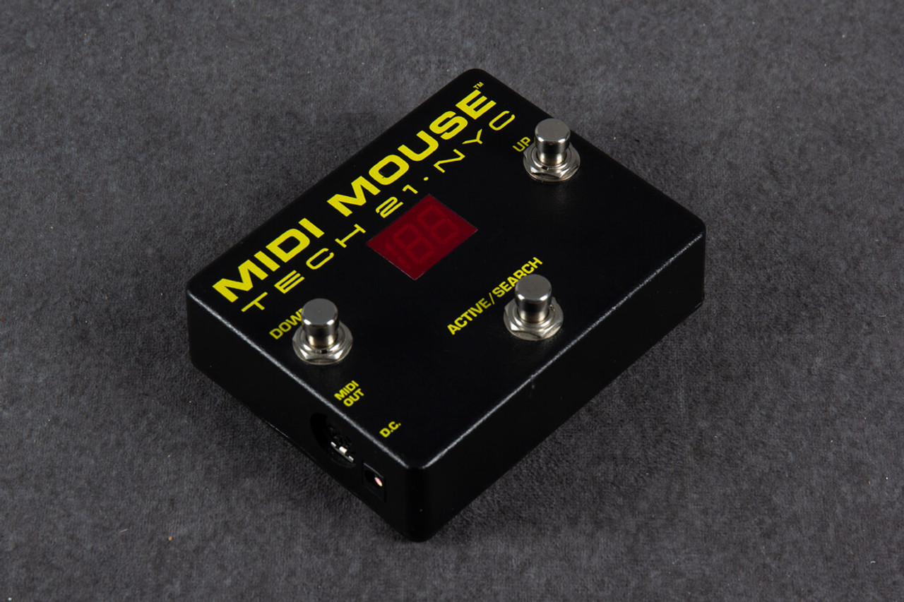 DTM・DAW TECH 21 MIDI MOUSE Usb Midi Footswitch DTMu00b7DAW TECH 21 MIDI MOUSE : Tech 21