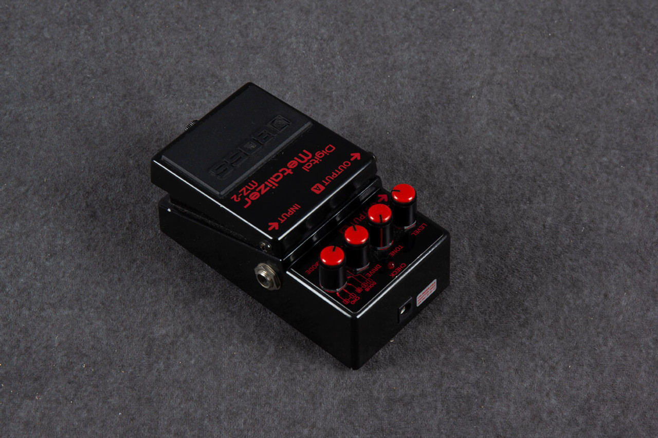 BOSS lizer MZ-2 ジャンク Boss MZ-2 Digital Metalizer Pedal- Japan - Nov 1991 Blue