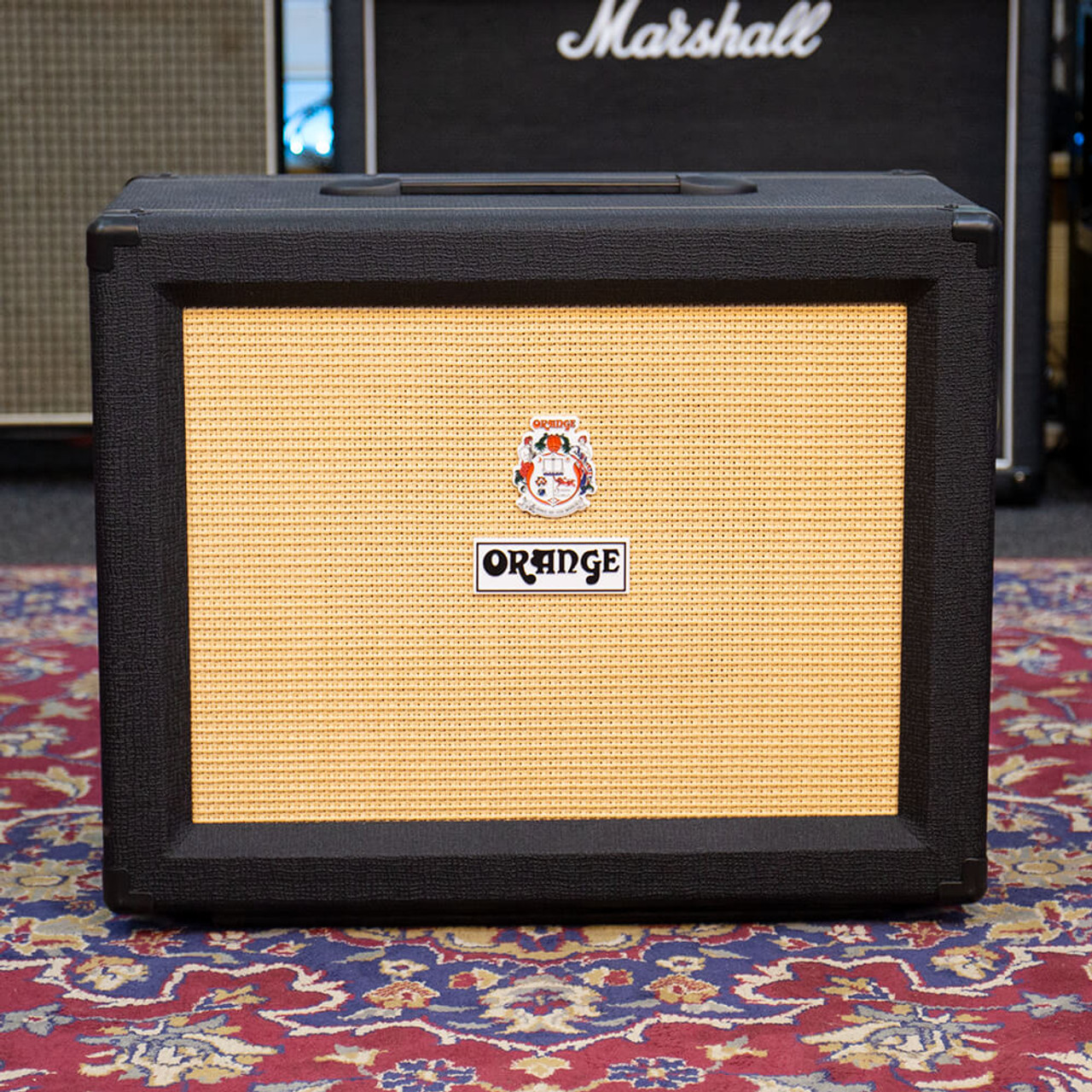 Orange PPC112 Closed Back Cabinet オレンジ 12インチ×1発 キャビ Orange PPC112 1x12 Closed Back Cabinet - Black - 2nd Hand