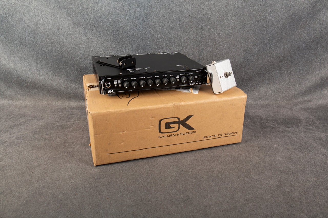 Gallien Krueger MB Fusion 500 Bass Head with Footswitch 2nd