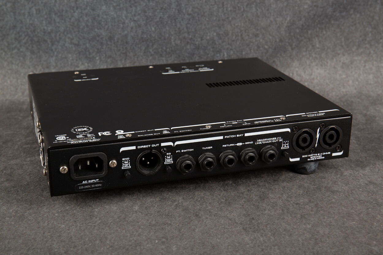 Gallien Krueger MB Fusion 500 Bass Head with Footswitch 2nd Hand