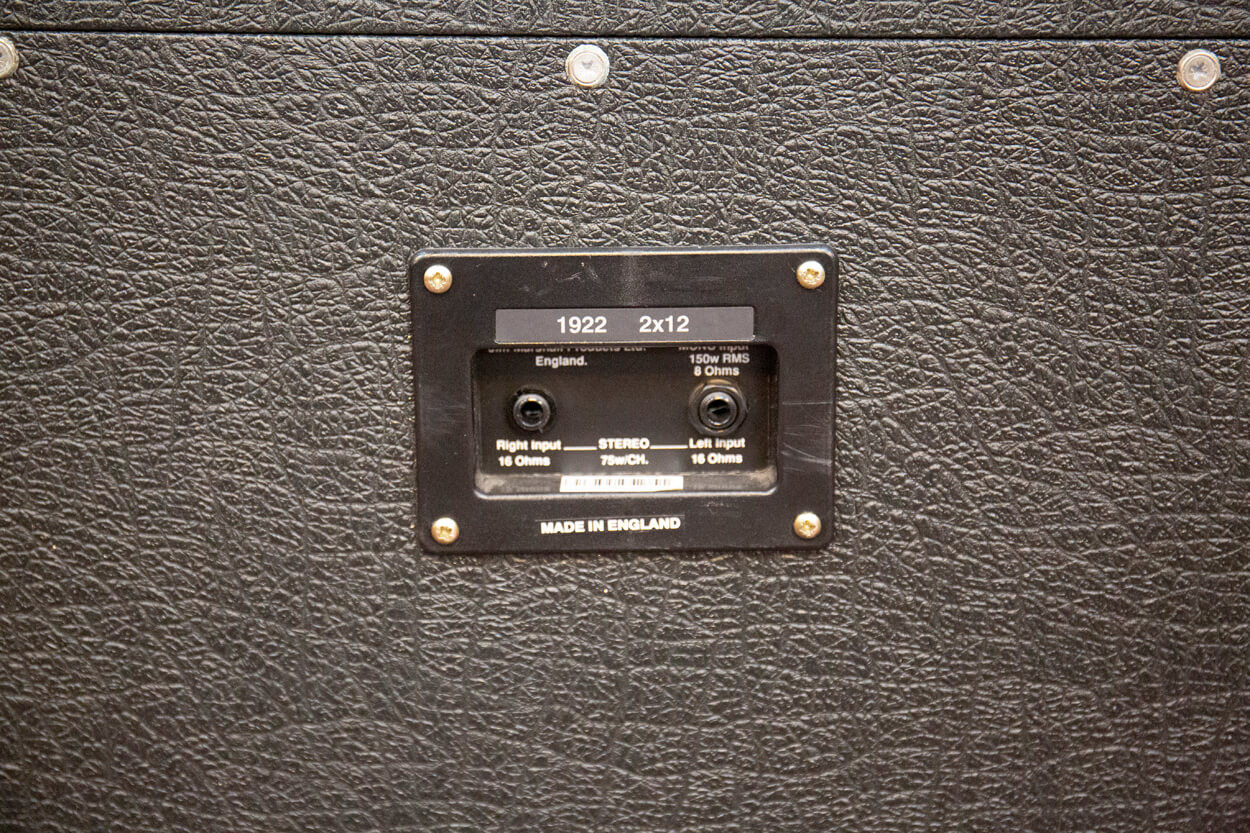 Marshall 1922 2x12 Cabinet 2nd Hand | Rich Tone Music