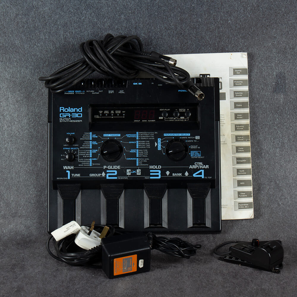Roland GR-30 Guitar Synthesizer GK2a Pickup PSU 2nd Hand | Rich